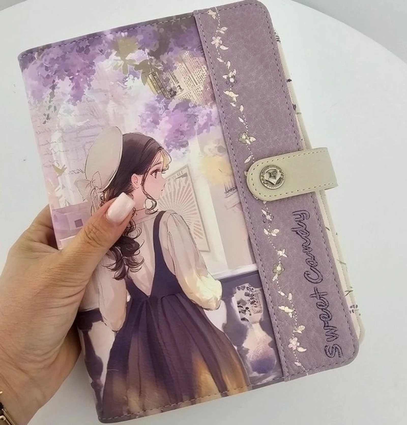 Sweet Candy purple notebook planner – photo 2